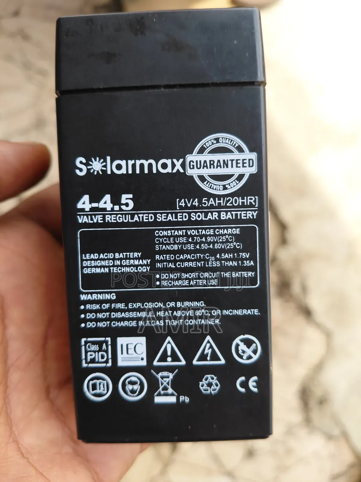 የሚዛን ባትሪ Battery for Digital Scale