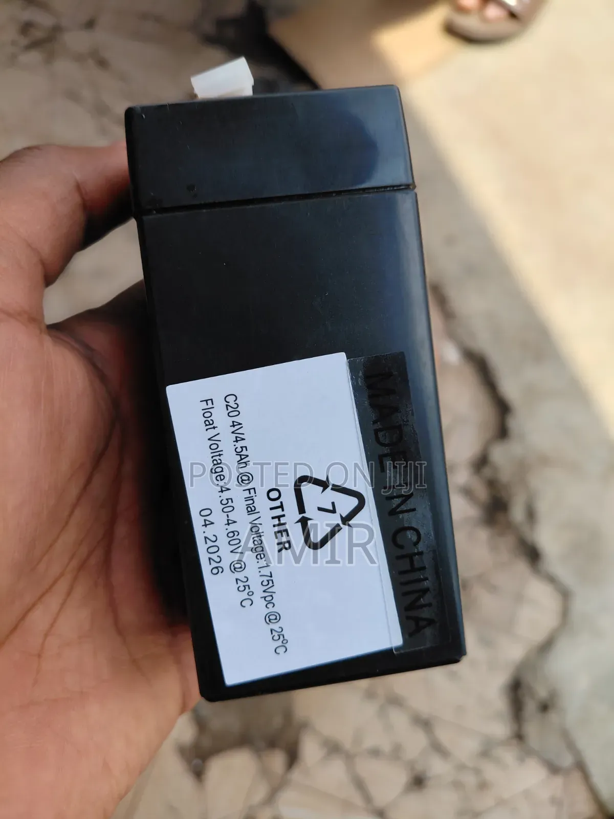 የሚዛን ባትሪ Battery for Digital Scale
