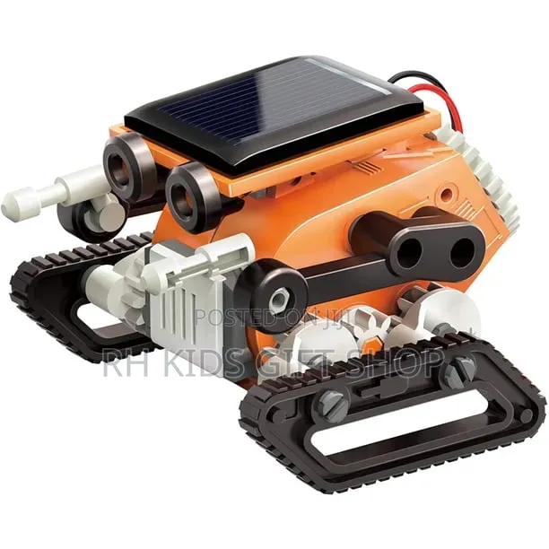 7-in-1 Buildable Solar Robots