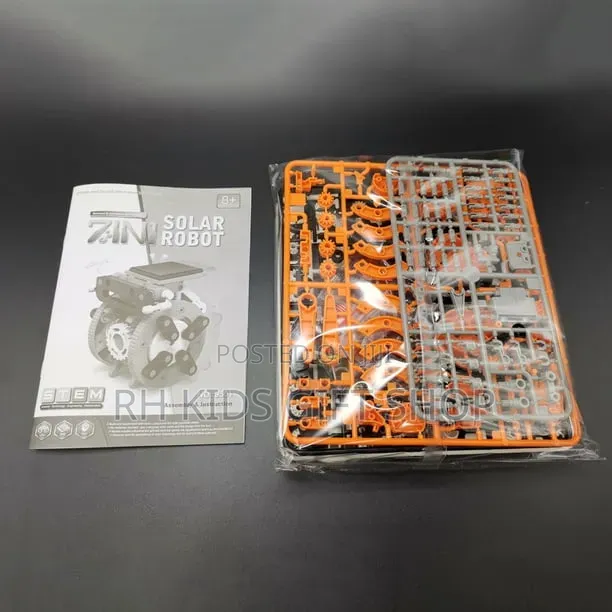 7-in-1 Buildable Solar Robots