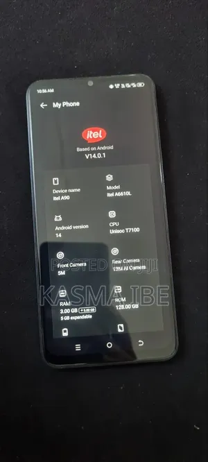 Itel A90 128 GB Black