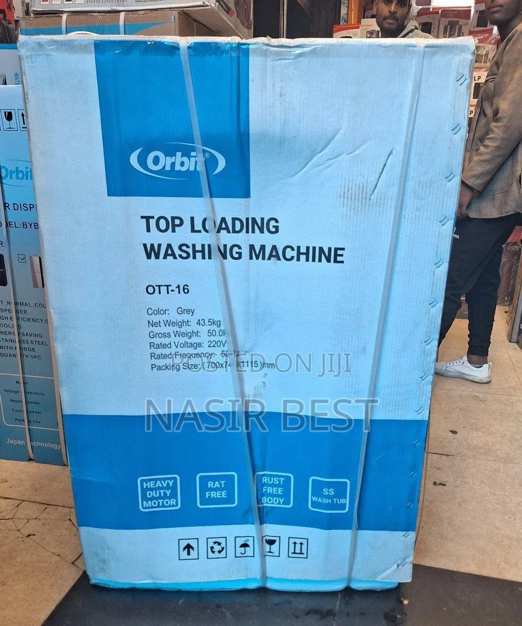 Orbt Automatic Top Lod Waching Machine