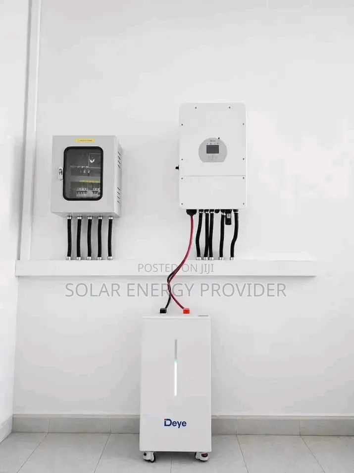 8kw Hybrid Invertor and Lithium Ion Batteries