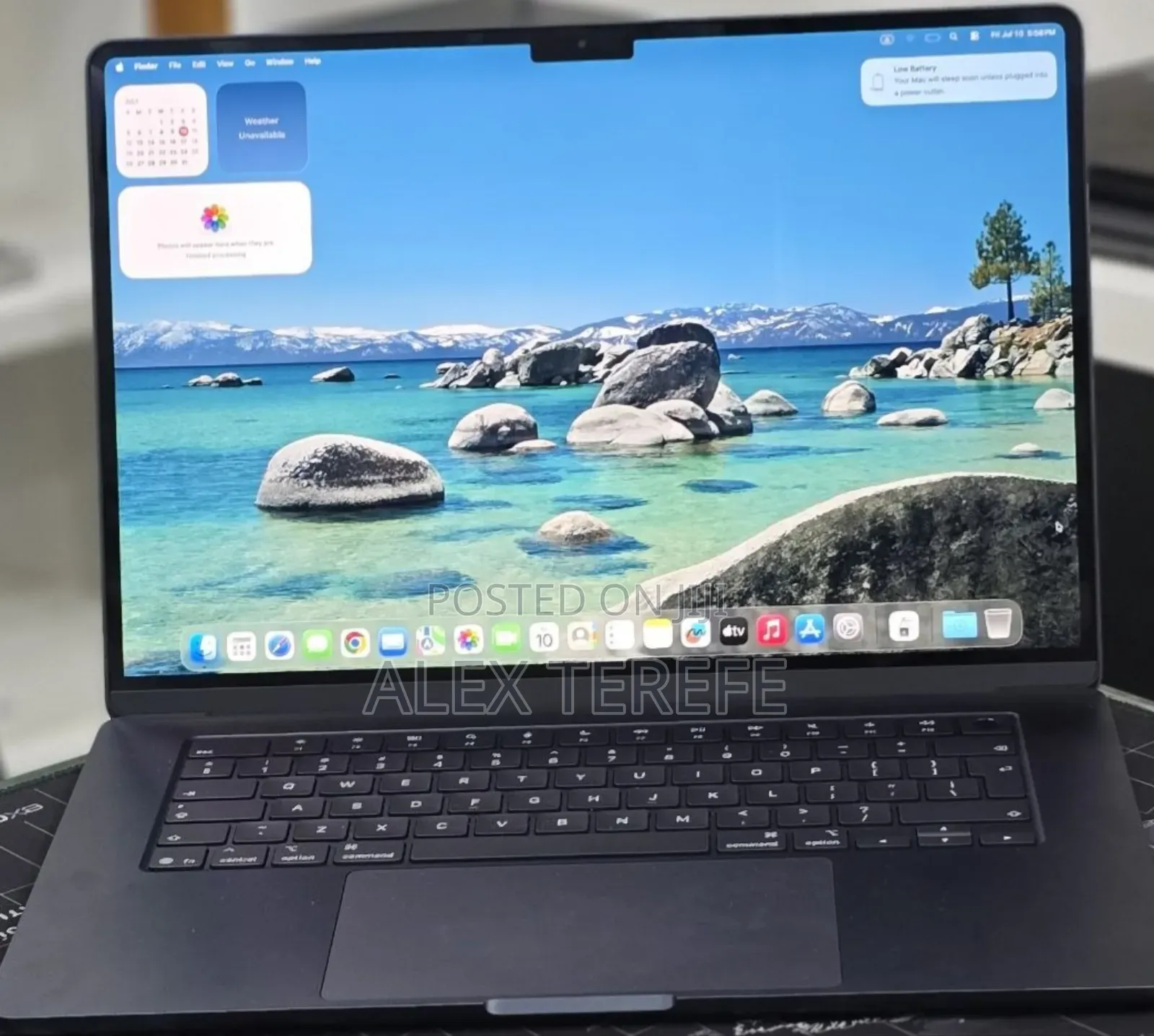 New Laptop Apple MacBook Air 2025 M4 16GB Apple M4 SSD 256GB