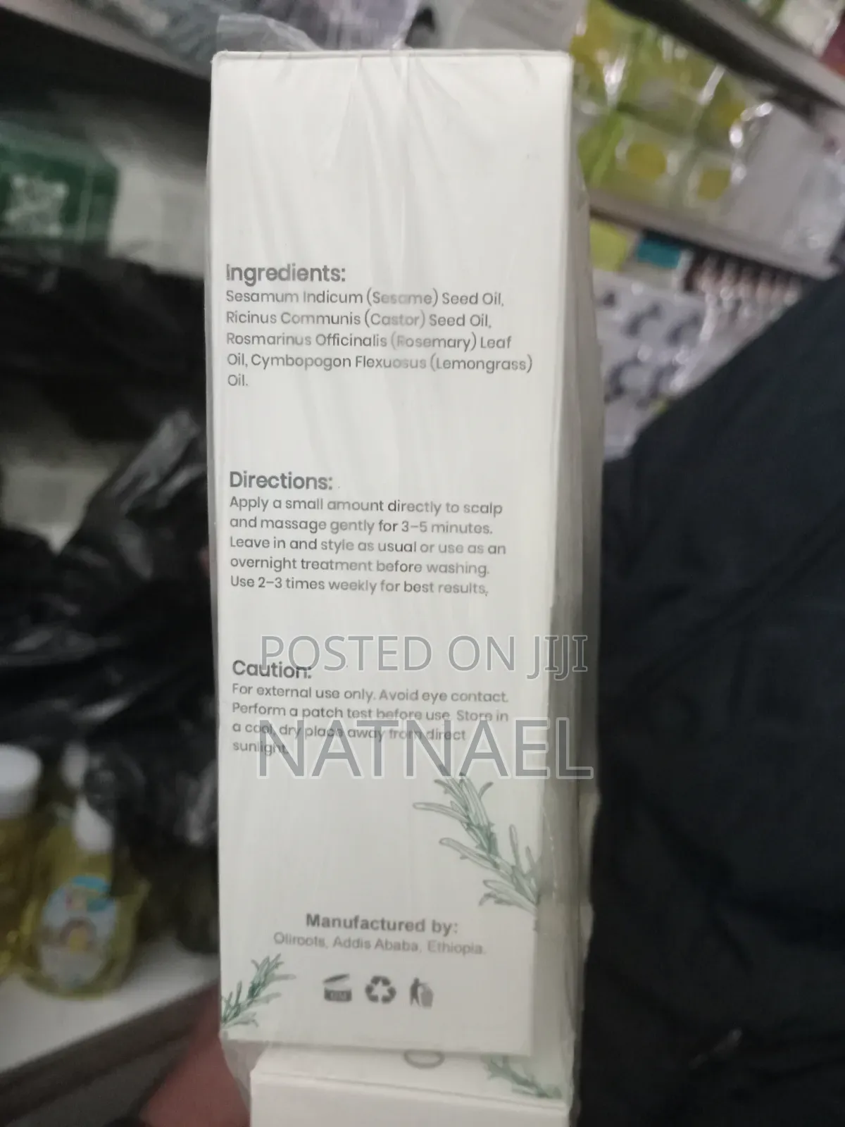 Oliroots Hair Growth Oil - ለረጅም፣ ጥቅጥቅ ያለ እና ጤናማ ፀጉር!