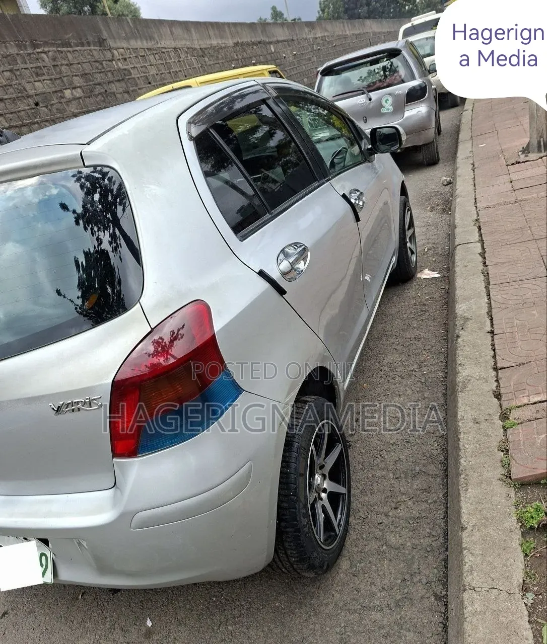Toyota Yaris 2009 Silver