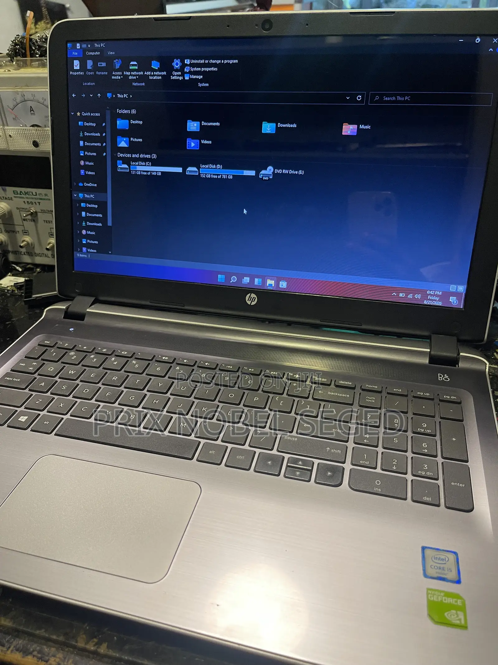 Laptop HP Pavilion 15 8GB Intel Core i5 HDD 1T