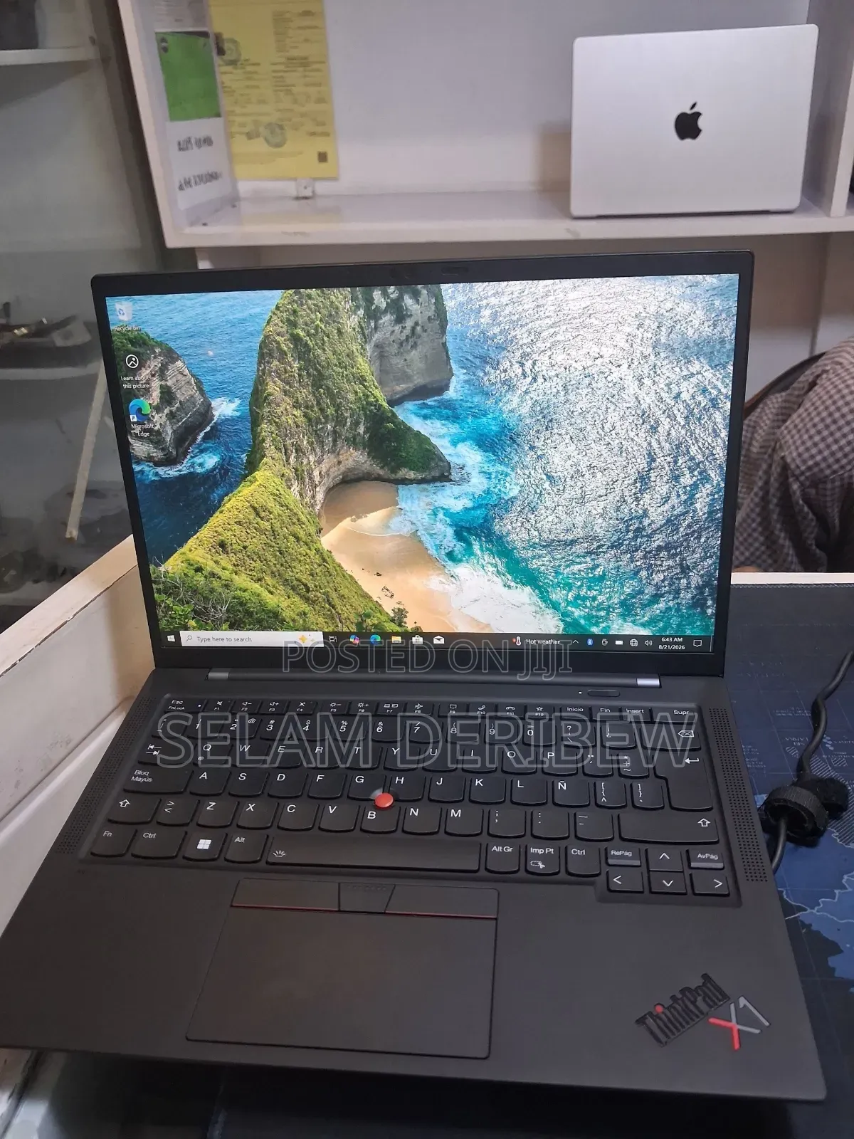 New Laptop Lenovo ThinkPad X1 Carbon 16GB Intel Core i7 SSD 512GB