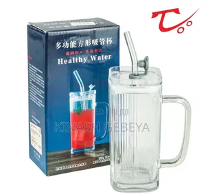 Healthy Water Cup With Straw