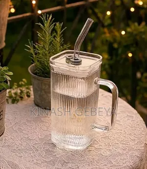 Healthy Water Cup With Straw