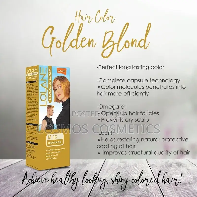 Lolane Cool Easy Hair Color Cream Collection
