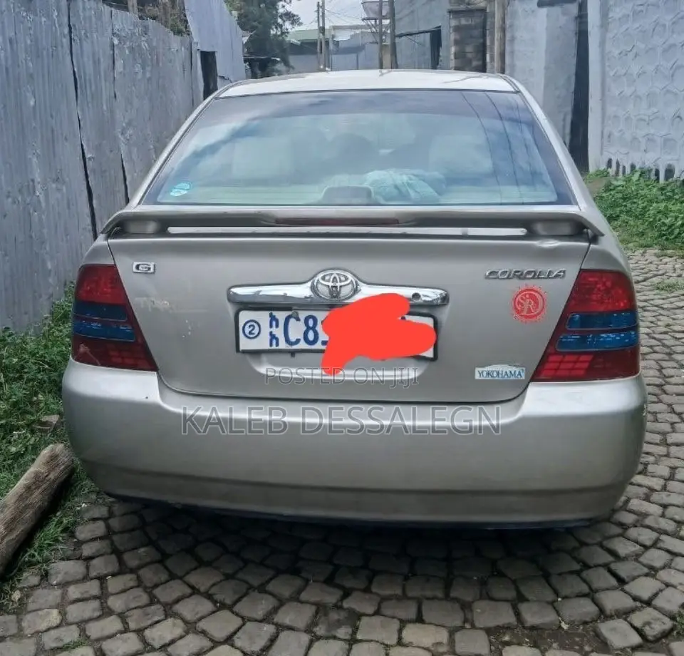 Toyota Corolla 2003 Blue