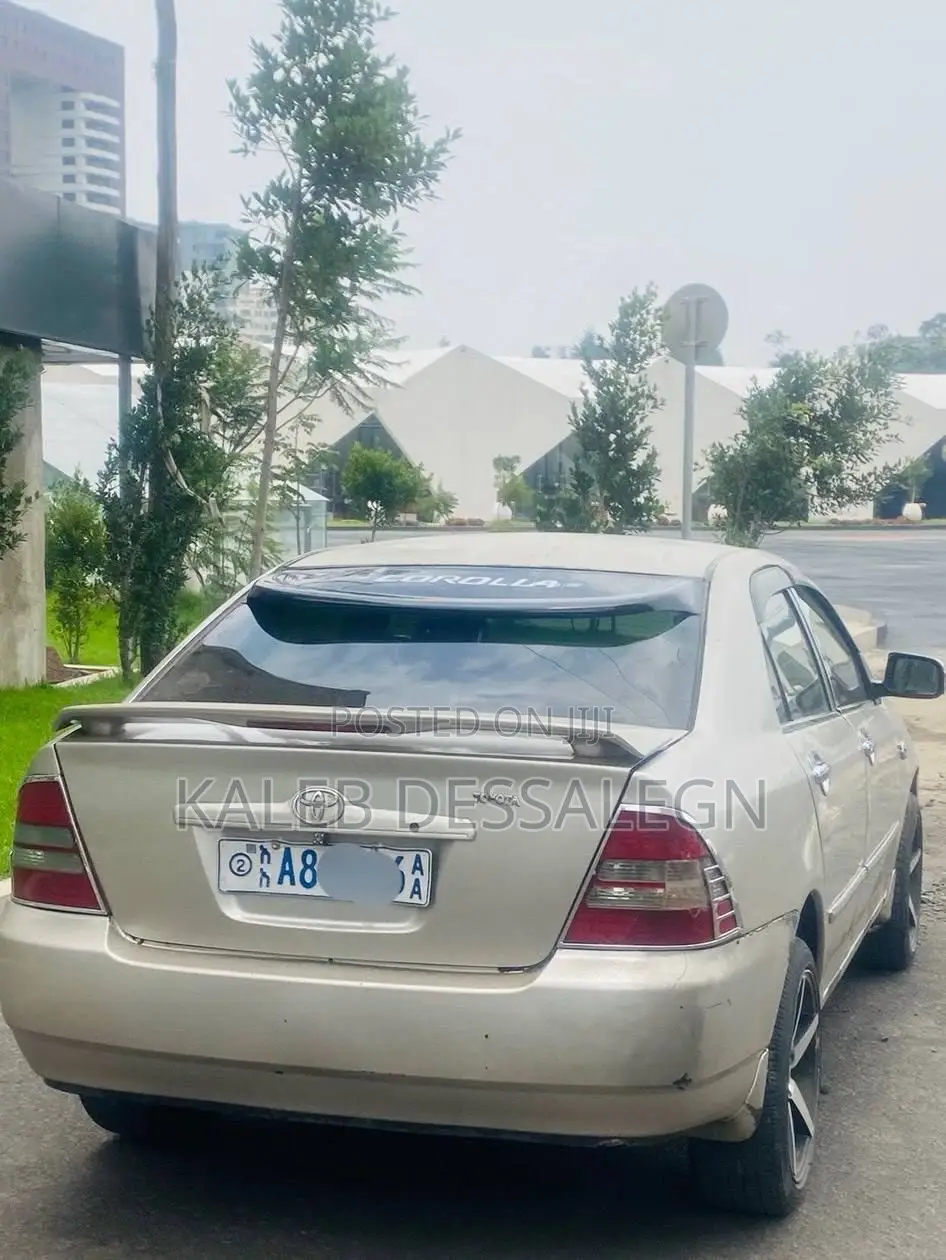 Toyota Corolla 2003 Blue