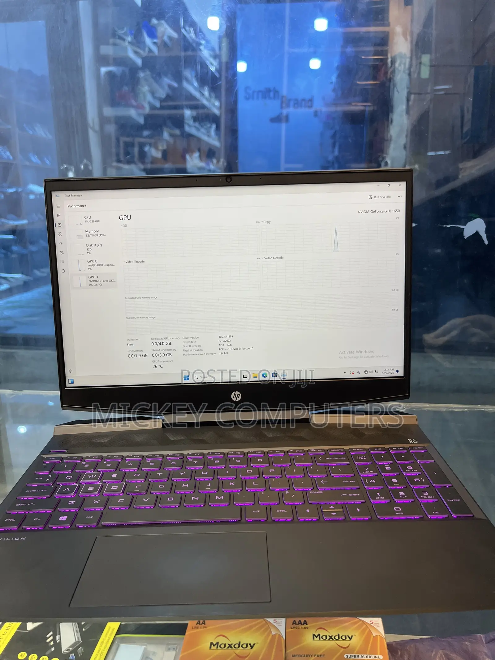 New HP Pavilion Gaming Laptop 15-dk2xxx 16GB Intel Core i7 SSD 1T
