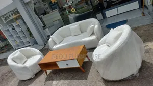 White Curve Sofa