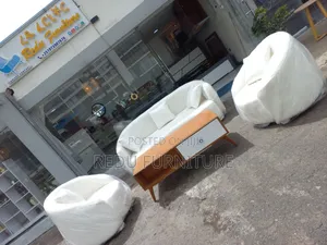 White Curve Sofa