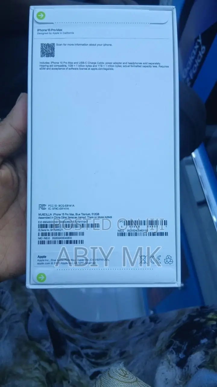 New Apple iPhone 15 Pro Max 512 GB Silver