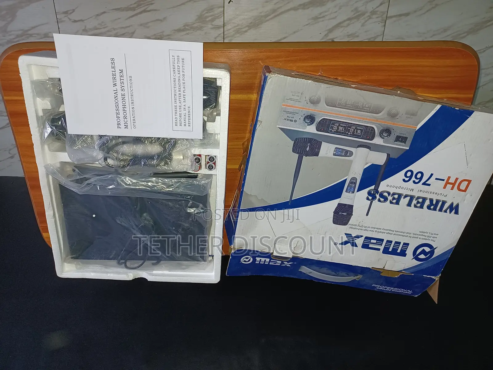 The Omax Max DH-769 Wireless Professional Microphone System