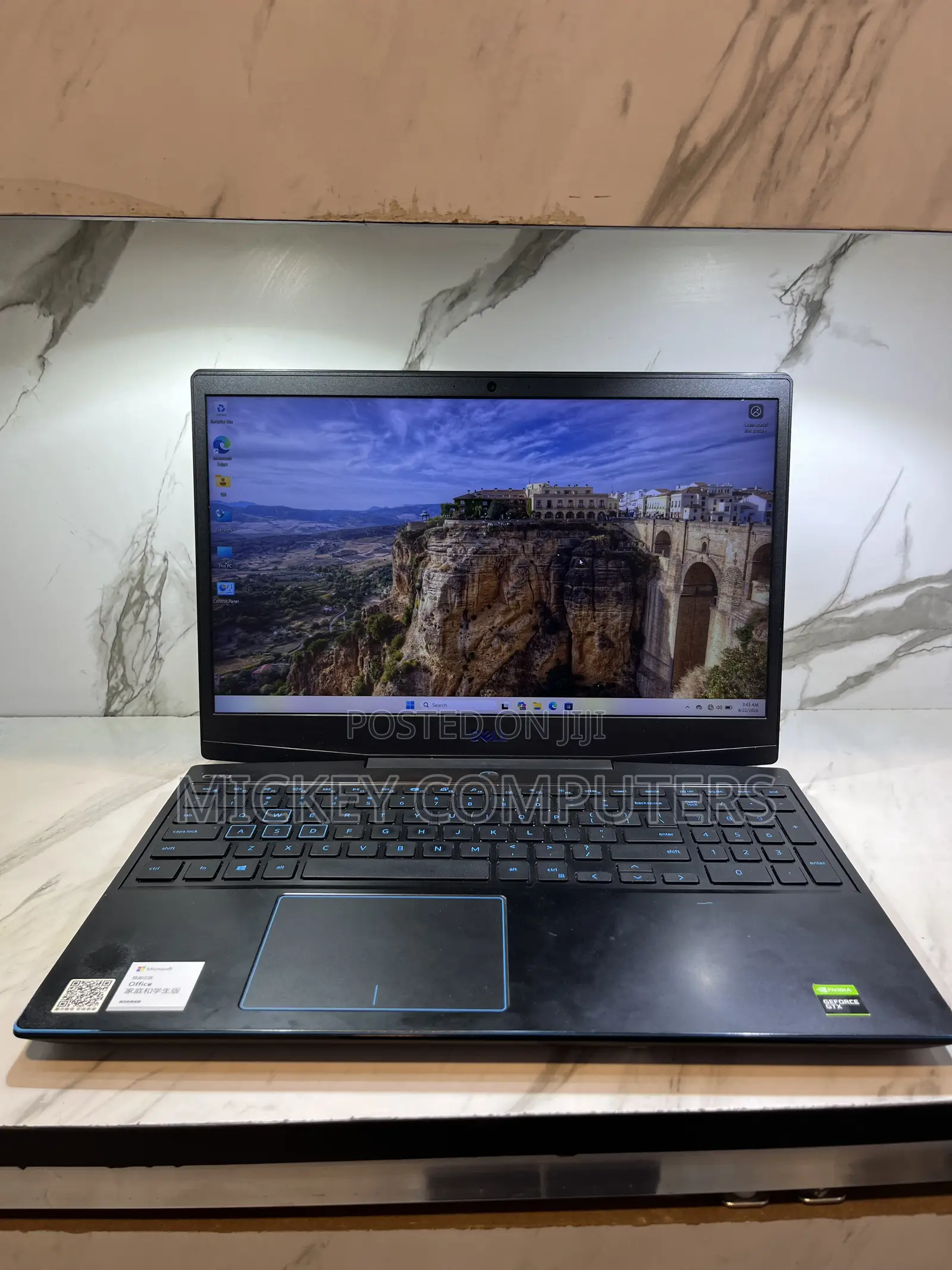 New Laptop Dell G3 15 3590 32GB Intel Core i7 SSD 1T