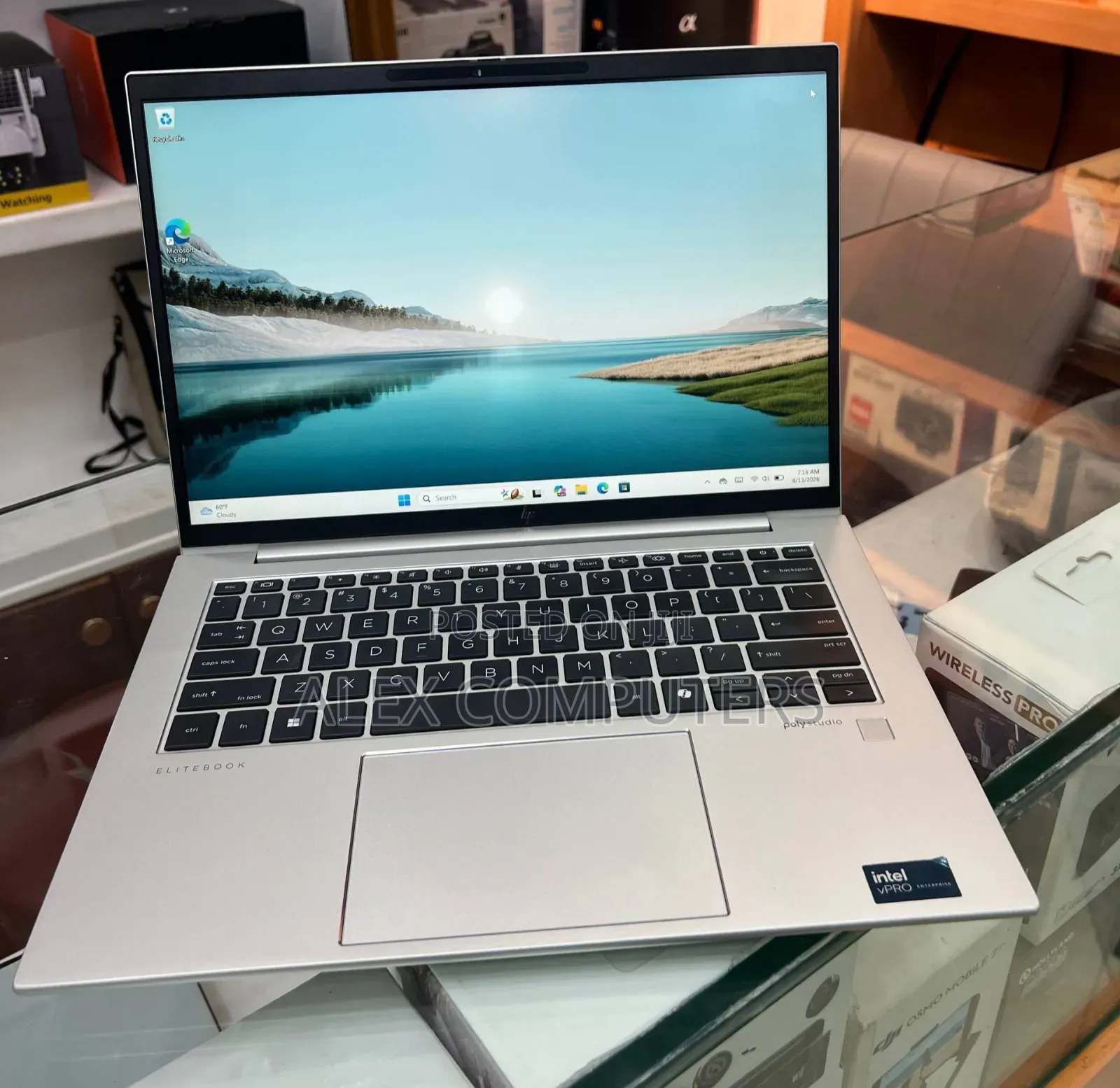 New Laptop HP EliteBook 840 16GB Intel Core Ultra 7 SSD 512GB