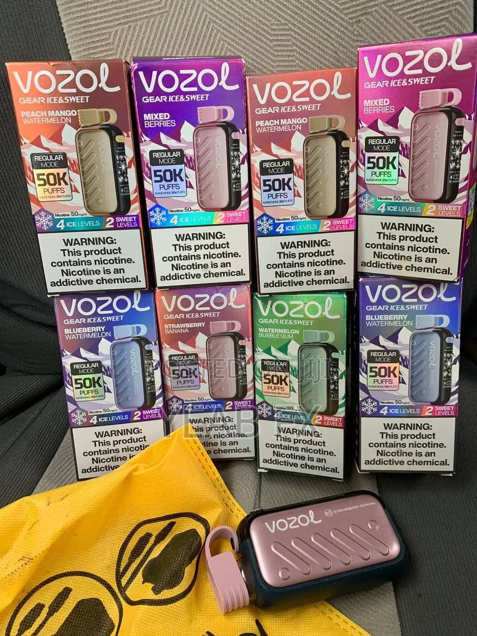 Elfbar and Vozol Vape