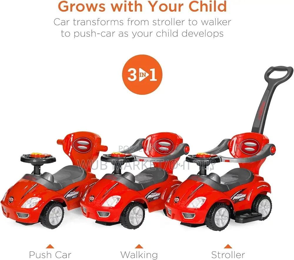 3 IN 1 Mega Car for Kids