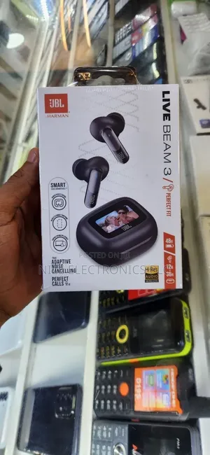 JBL Live Beam 3 True Wireless Noise-Cancelling Earbud