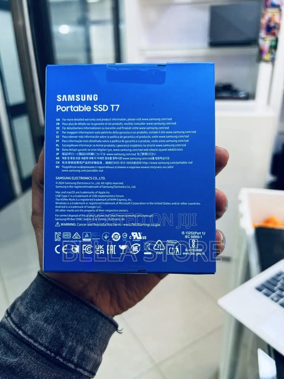 Samsung T7 Portable SSD - 1TB