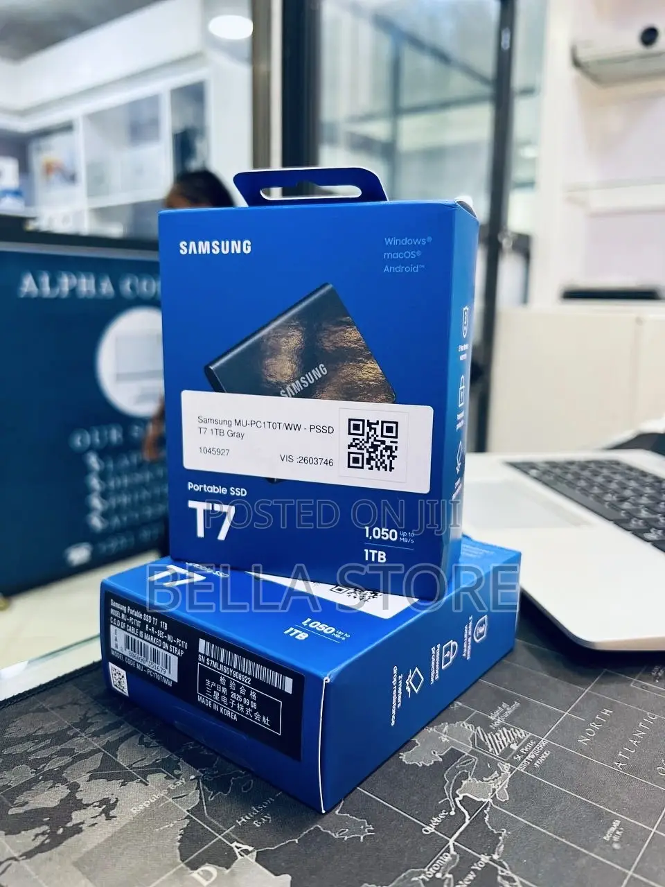 Samsung T7 Portable SSD - 1TB