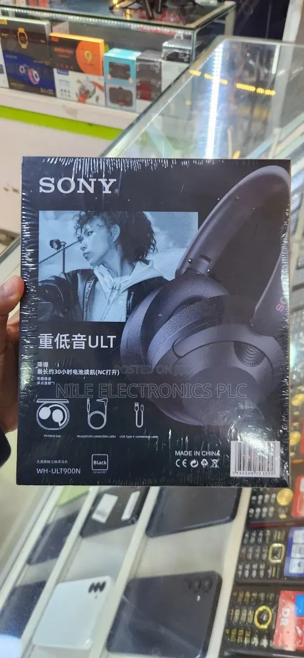 Sony ULT WEAR (WH-ULT900N) Wireless Noise-Canceling Headphones