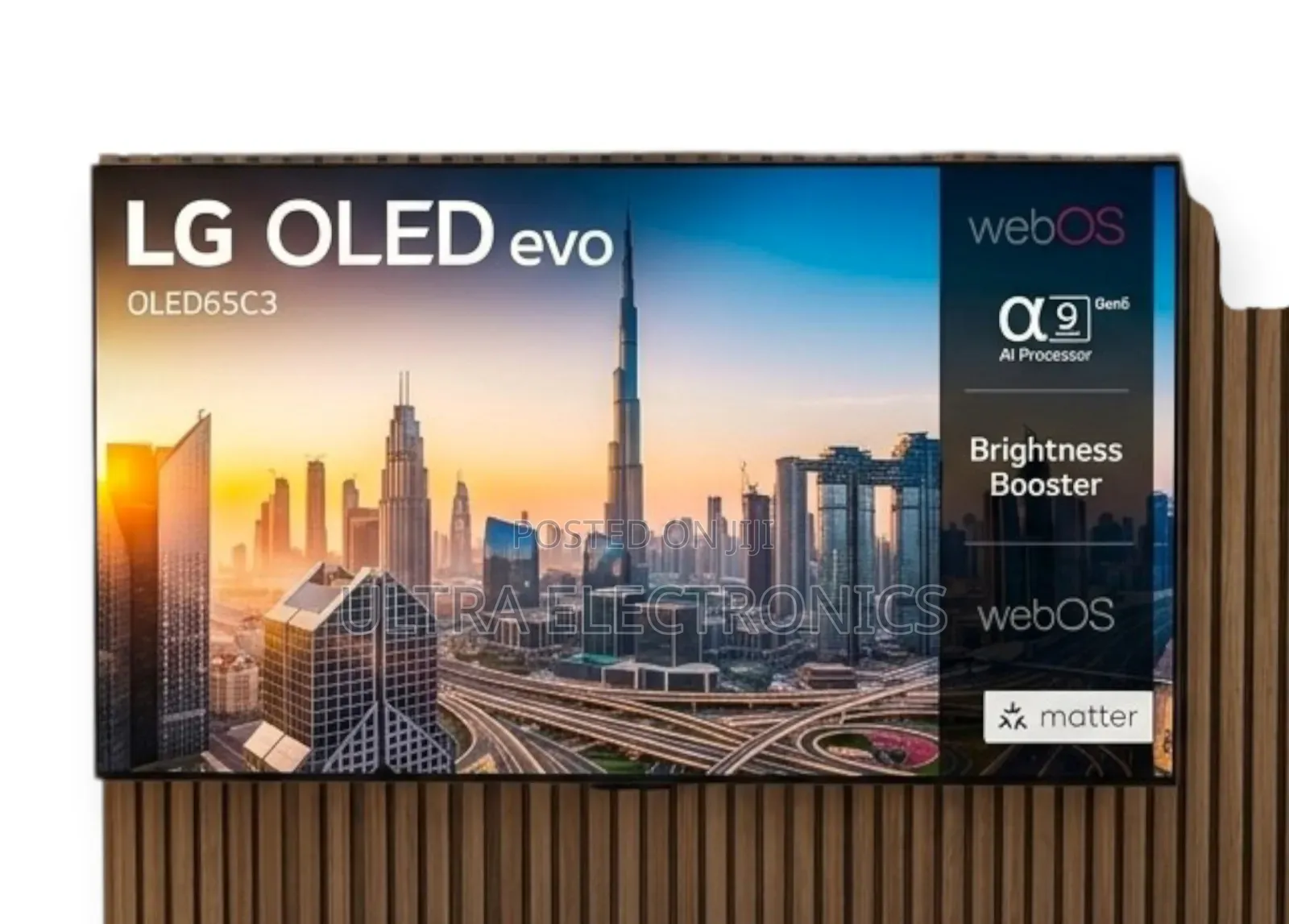 LG OLED Evo C3 65” SMART TV የቤትዎን መዝናኛ በአዲስ ደረጃ ያሳድጉ! LG Oled