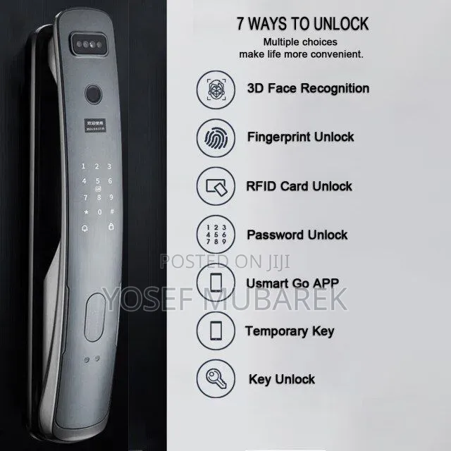  Premium Digital Handle – ደህንነትና ውበት በአንድ