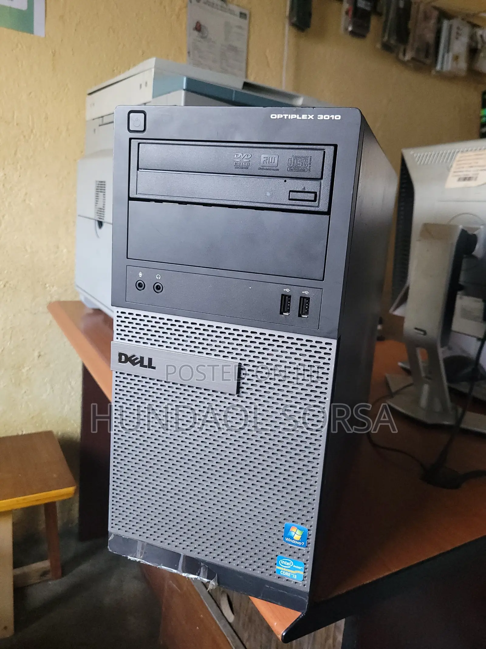Desktop Computer Dell OptiPlex 3010 2GB Intel Core i3 HDD 500GB