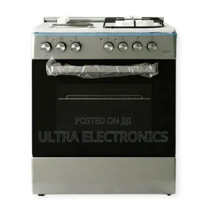 Alpha 60×60 Freestanding Cooker በሚያምር Stainless Steel አጨራረስ