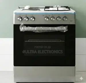 Alpha 60×60 Freestanding Cooker በሚያምር Stainless Steel አጨራረስ