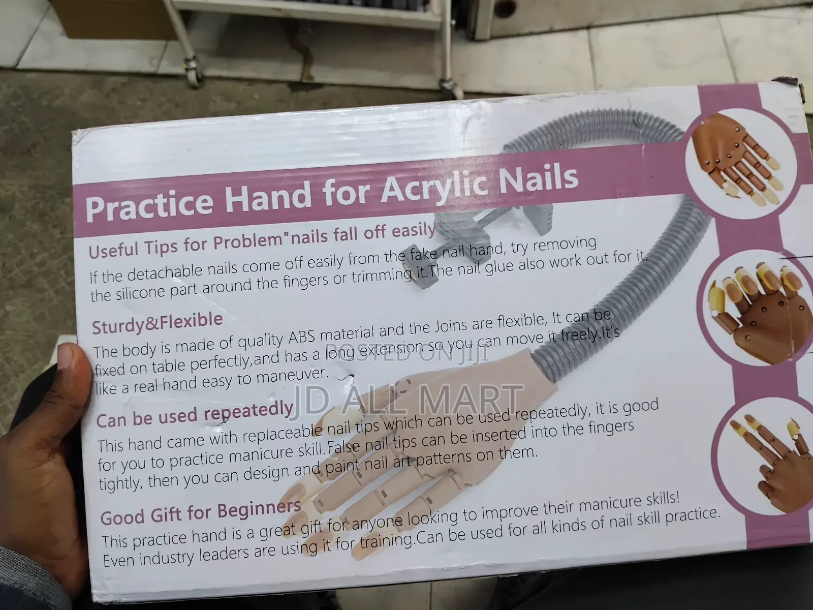 Nail Practice Hand