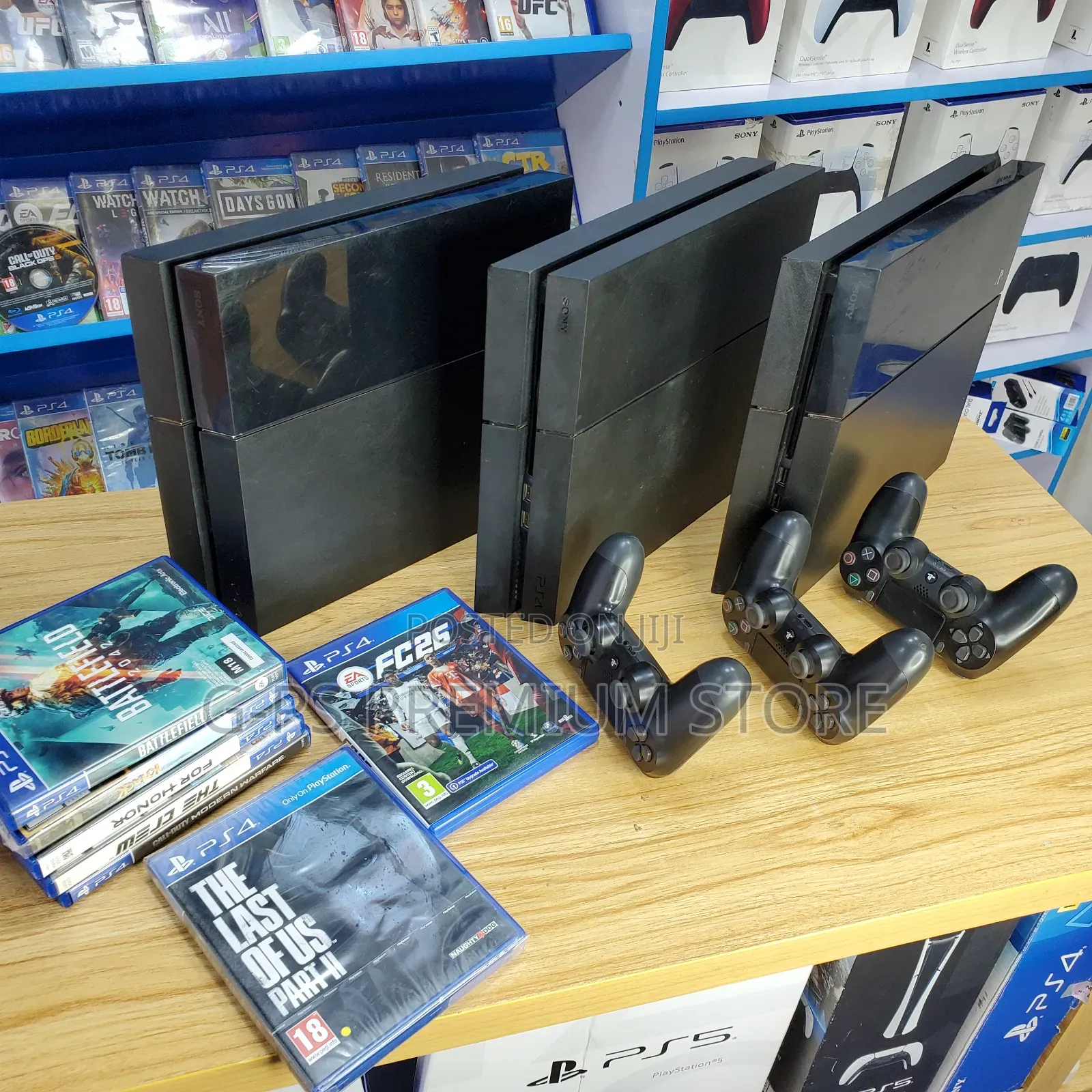 PS4 Fat ከDubai – ዋስትና ያለው 