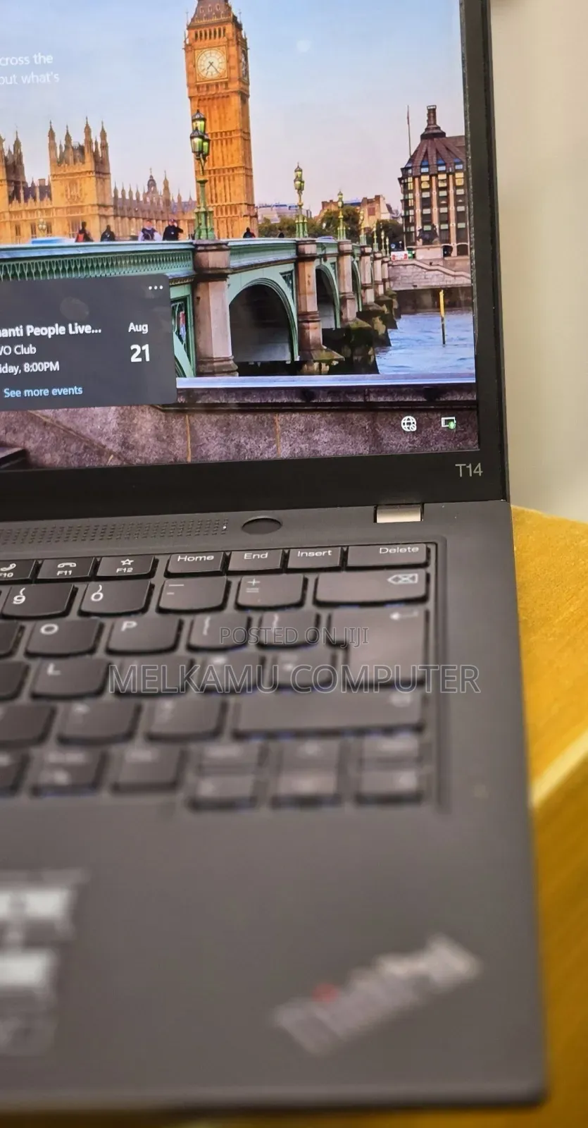 New Laptop Lenovo ThinkPad T14 G3 16GB Intel Core i7 SSD 512GB