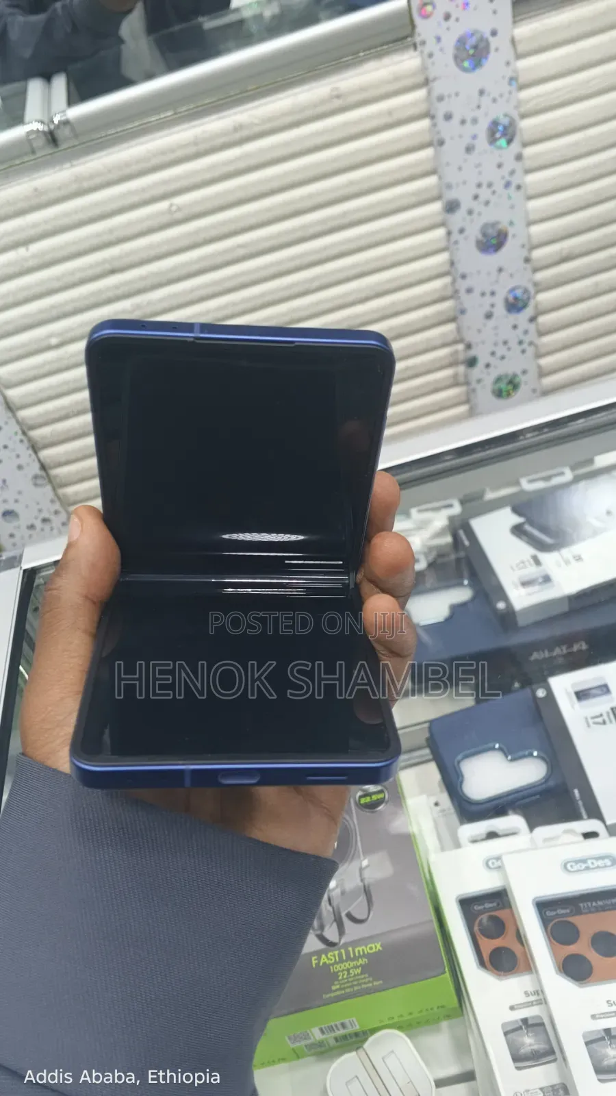 New Samsung Galaxy Z Flip 256 GB Blue