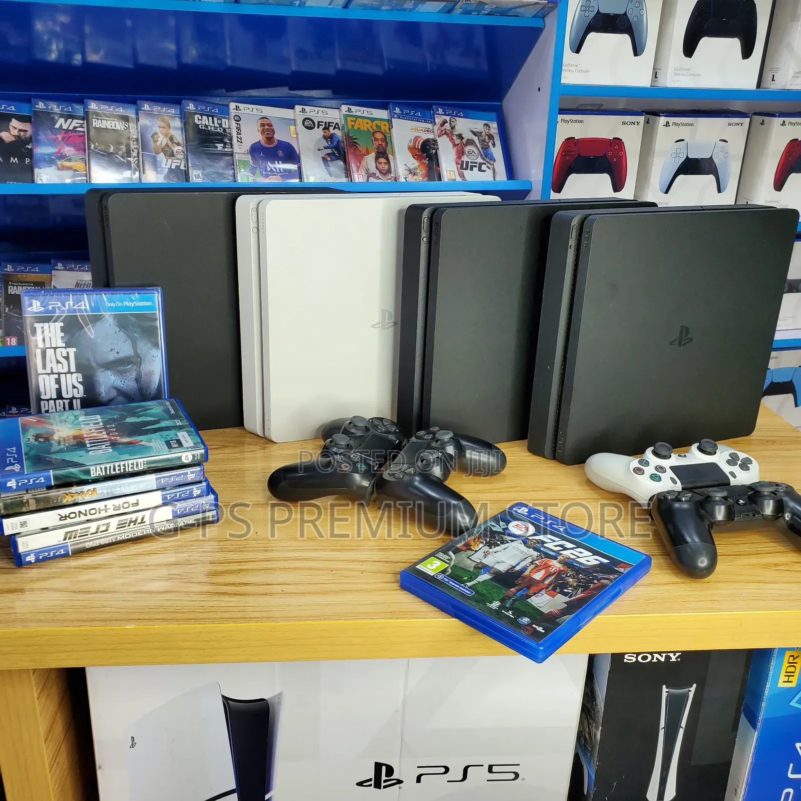 PS4 Slim ከDubai – ዋስትና ያለው 