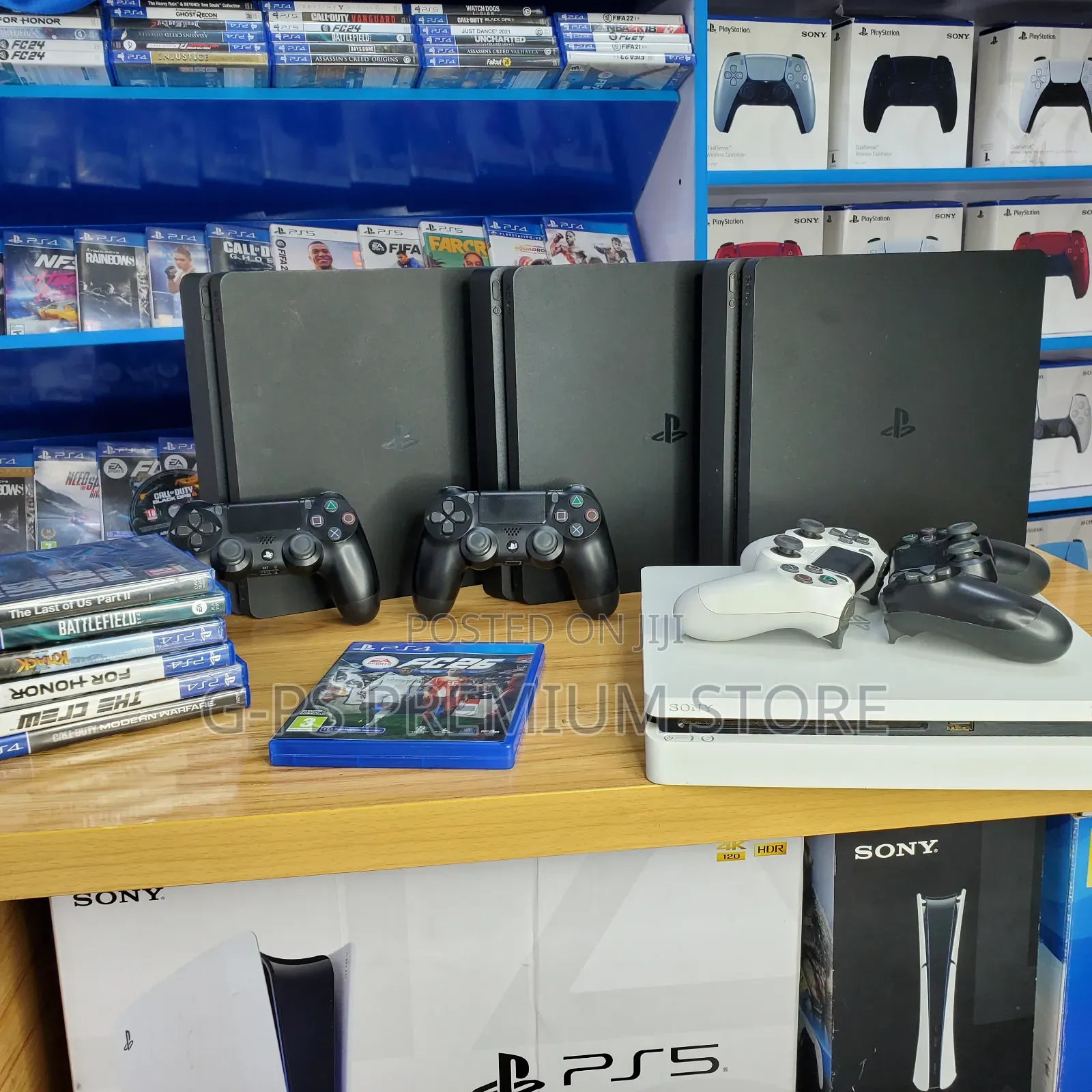 PS4 Slim ከDubai – ዋስትና ያለው 