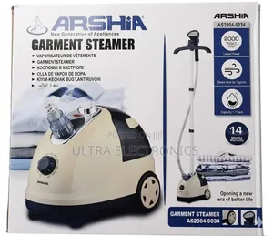 Arshia As2304-9034 Garment Steamer ልብስዎን በቀላሉ እና በፍጥነት ለማስተካከል የተሰራ