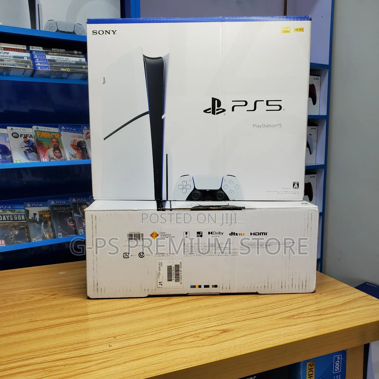 PS5 Slim Brand New ከDubai – ዋስትና ያለው 