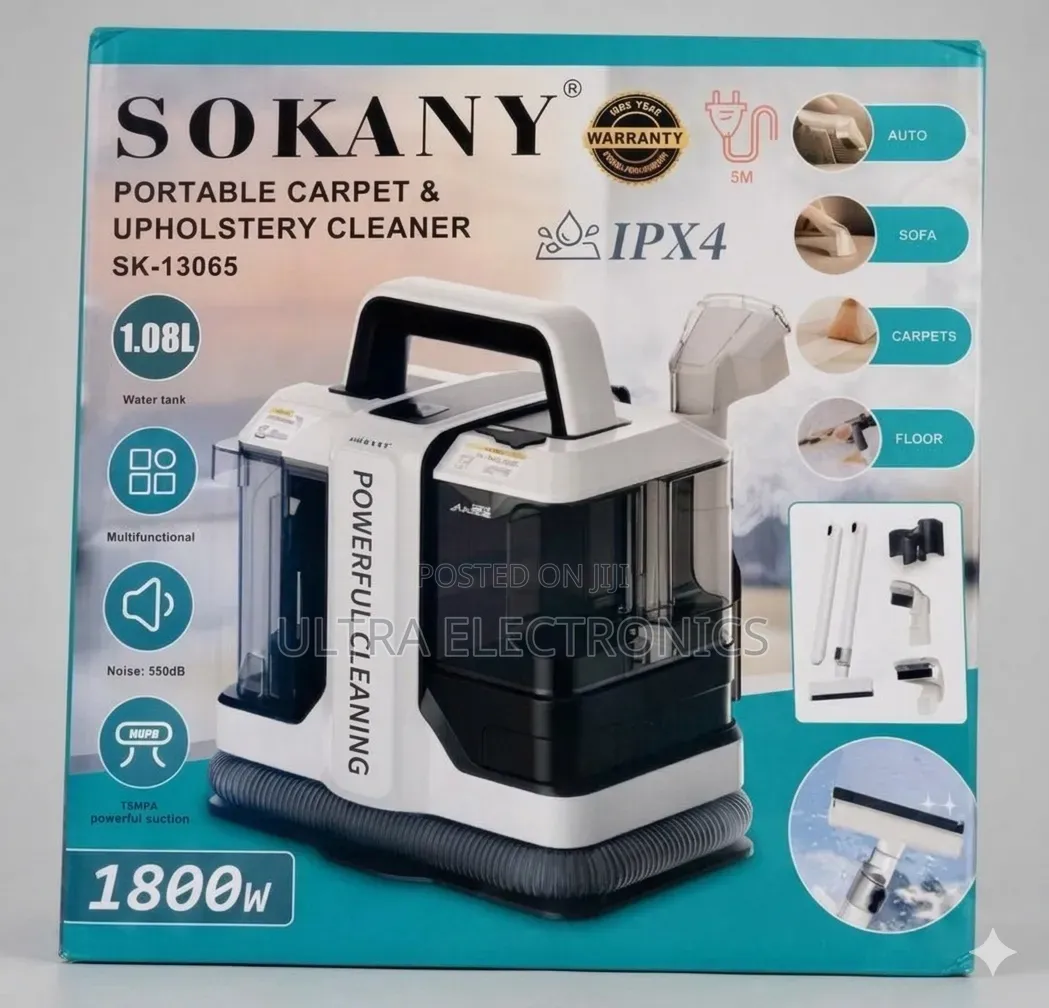 Vacuum Cleaner Sokany SKW Carpet ምንጣፍ፣ ሶፋ እና የመኪና