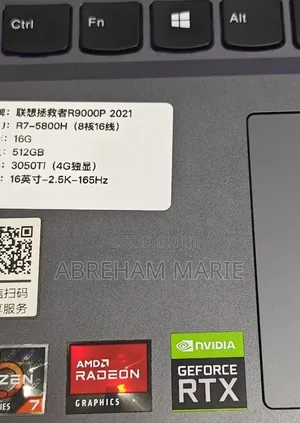 New Laptop Lenovo Legion 5 16GB AMD Ryzen 7 SSD 512GB