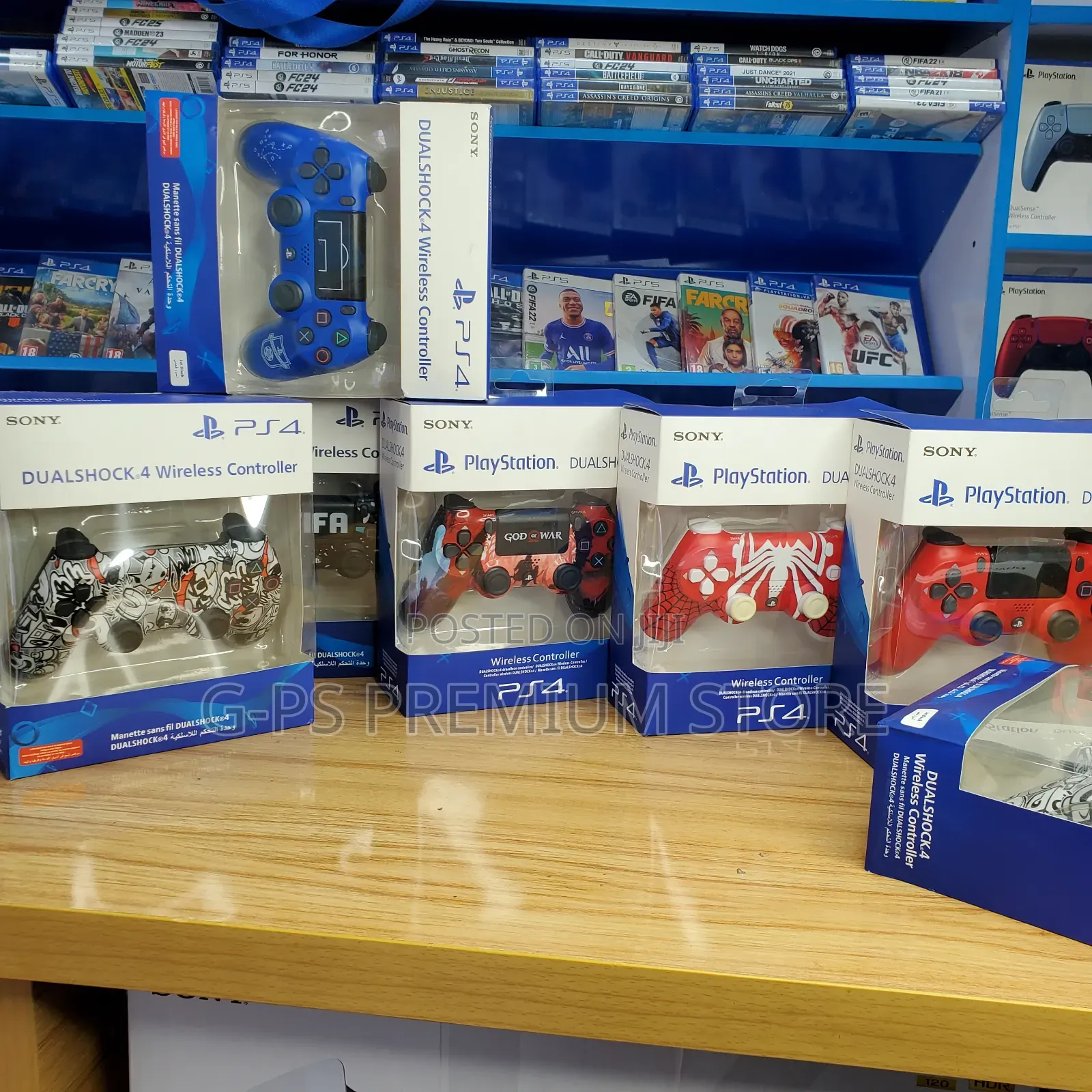 Ps4 አዲስ ጆይስቲክ – ምርጥ ጥራት