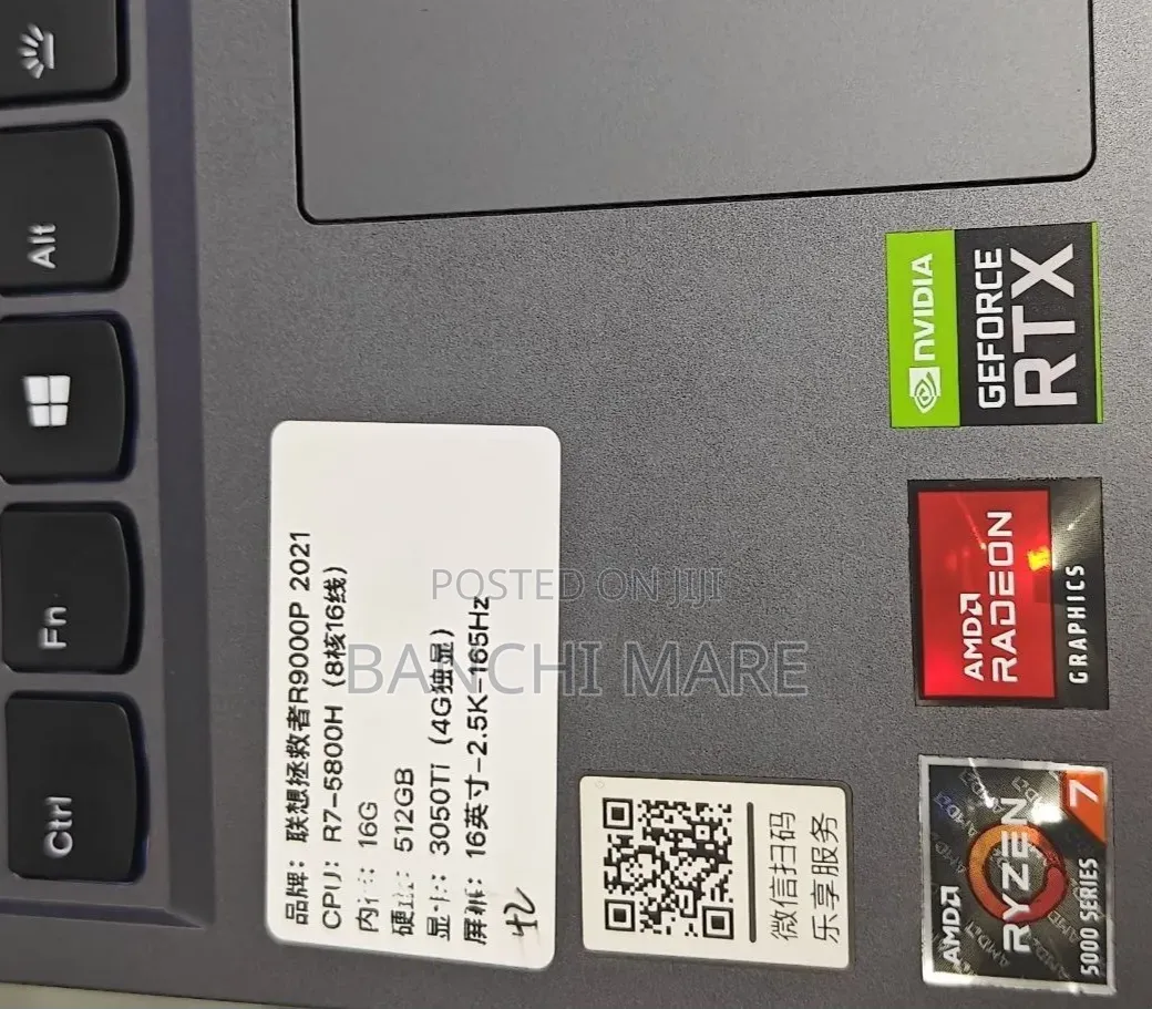 New Laptop Lenovo Legion 5 16GB AMD Ryzen 7 SSD 512GB