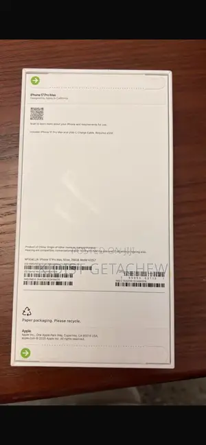 New Apple iPhone 17 Pro Max 256 GB Silver