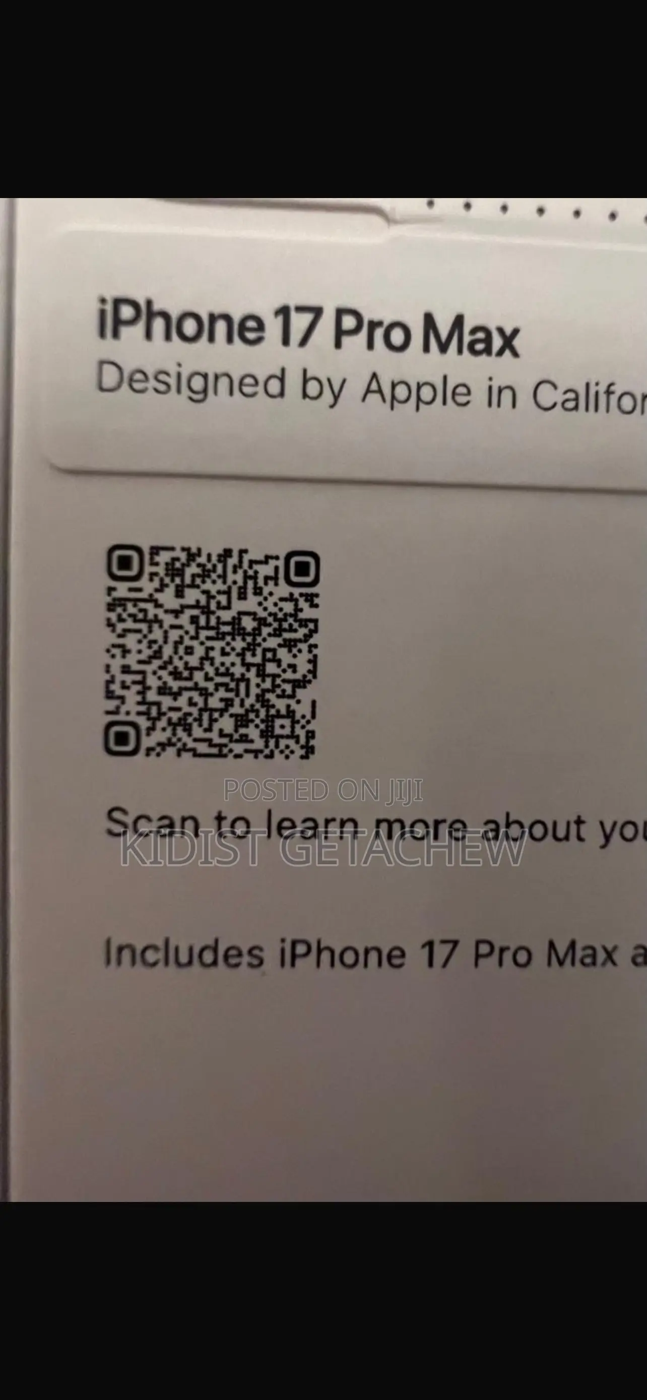 New Apple iPhone 17 Pro Max 256 GB Silver