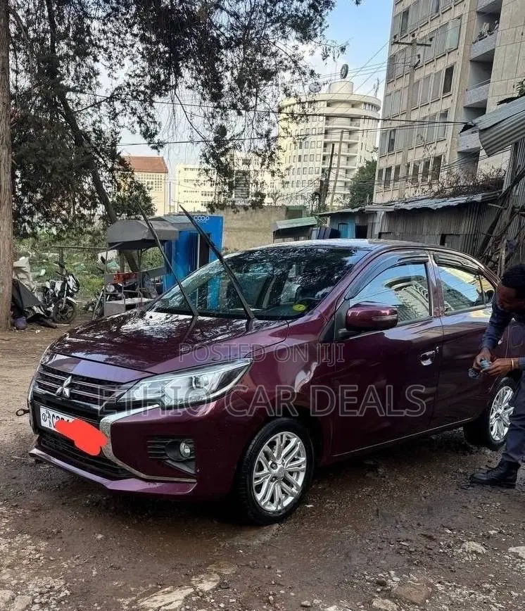 Mitsubishi Attrage 2021 Burgundy